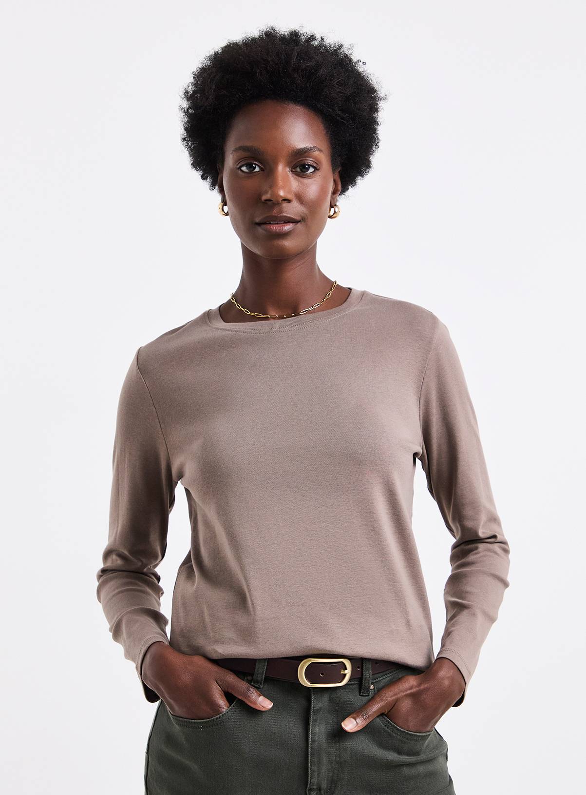 JD WILLIAMS 5 Pack Long Sleeve Crew Neck 24 - Image 1